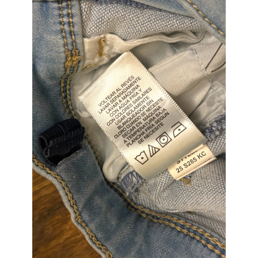 Jordache Girl's Size 10 Light Blue Stretchy Skinny Jeans Adjustable Waist EUC - Picture 12 of 15